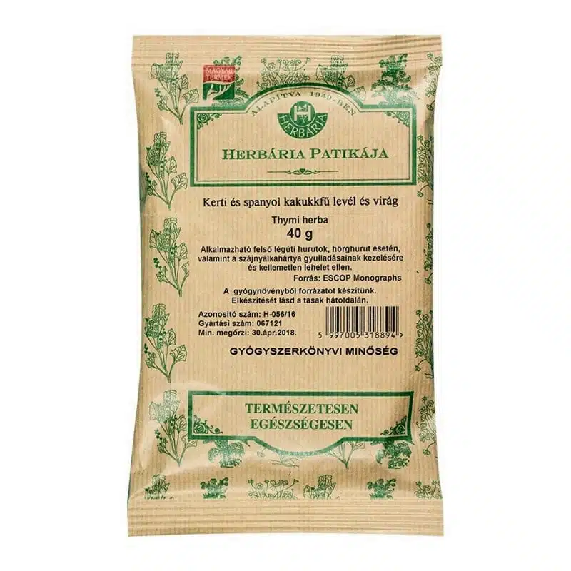 Herbária kerti kakukkfű tea - 40g