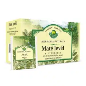 Herbária maté levél tea - 20x1,5g borítékolt filter/doboz