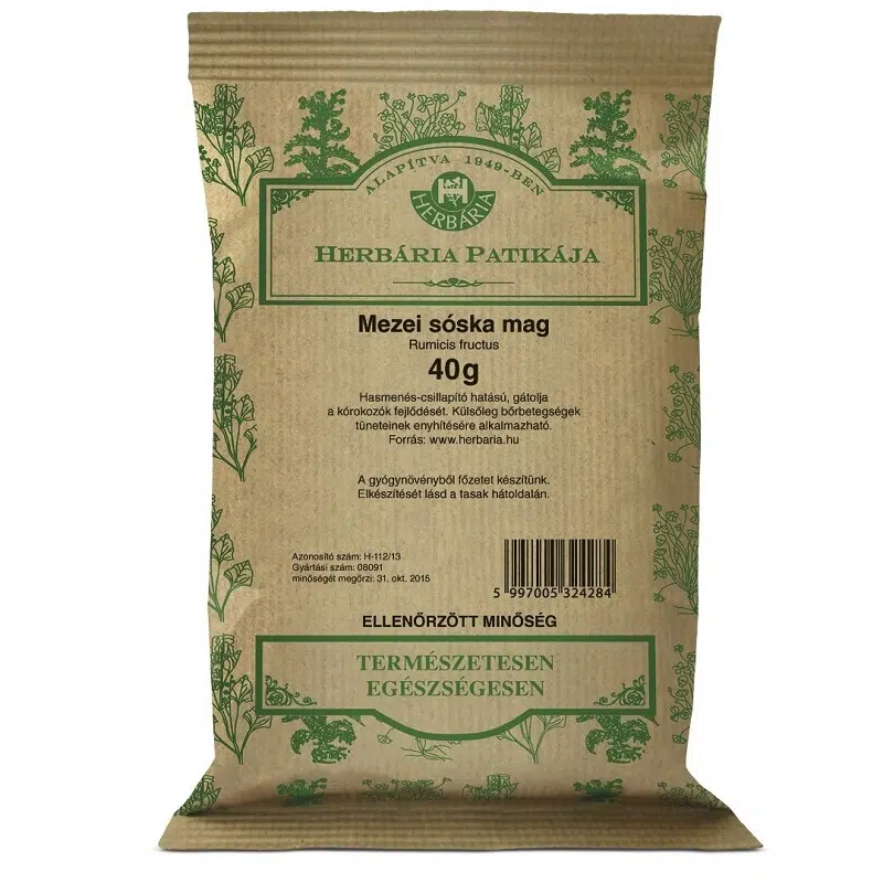 Herbária vadsoskamag (mezei sóska) tea - 40g
