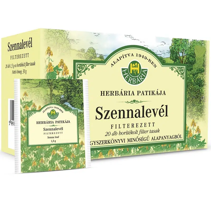 Herbária szennalevél tea - 20x1,5g borítékolt filter/doboz