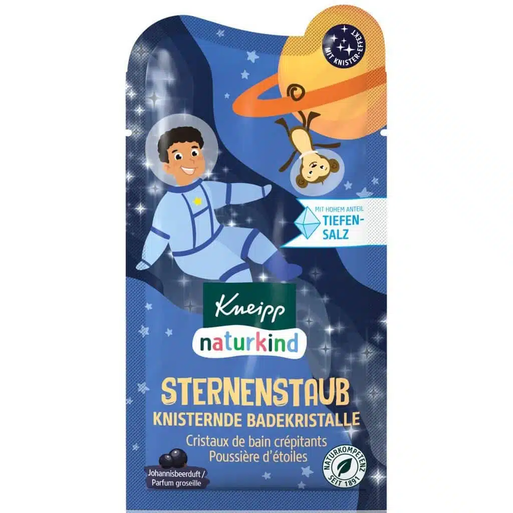 Kneipp Naturkind Pattogó Fürdőkristály - Csillagpor - 60g