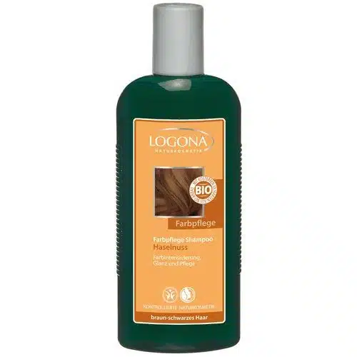 Logona színmegőrző sampon mogyoró barna fekete hajra - 250ml