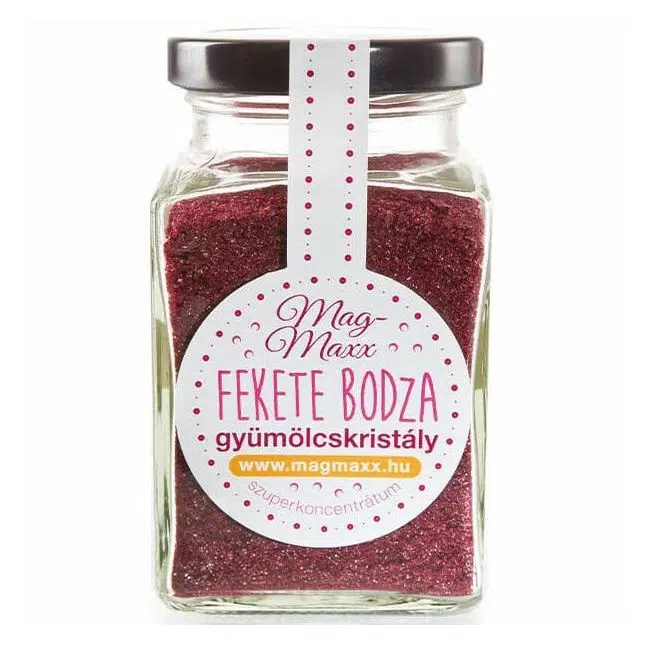 MagMaxx Fekete bodza Gyümölcskristály - 90g