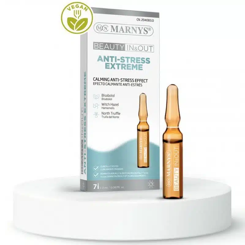 Marnys Anti-Stress Extreme Bőrnyugtató és bőrvédő hatású ampulla érzékeny bőrre - 7x2ml