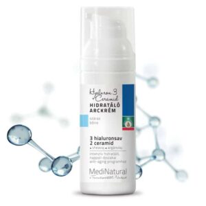 Medinatural Hyaluron 3 + Ceramid hidratáló arckrém - 50ml