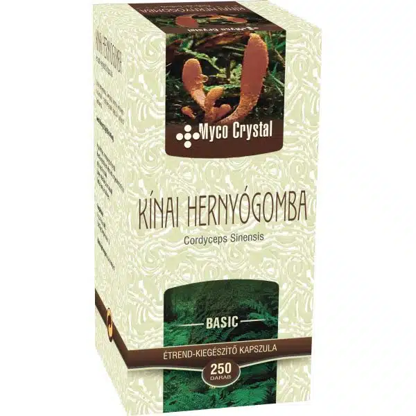 Myco Crystal Kínai hernyógomba - Cordyceps gyógygomba - 250 db