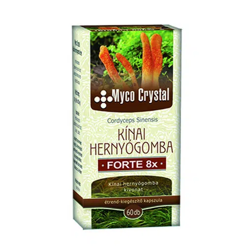 Myco Crystal Kínai hernyógomba Forte kapszula - 60db