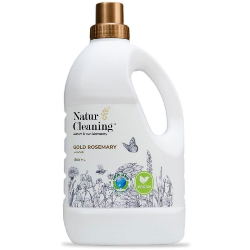 NaturCleaning Gold Rosemary mosógél - 1500ml