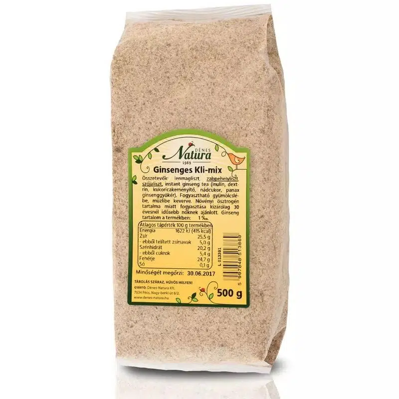 Natura Ginsenges (Ginzeng) Kli-Mix - 500g