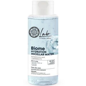 Natura Siberica Lab Biome Hidratáló Micellás víz Hialuronsav + B5 Panthenol - 400ml