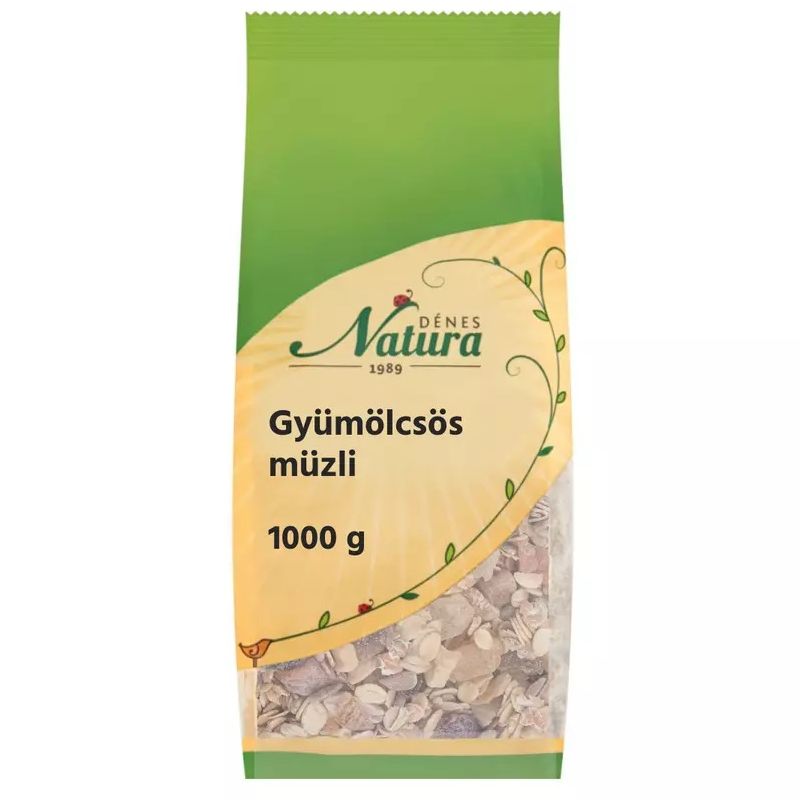 Natura gyümölcsös müzli - 1000g