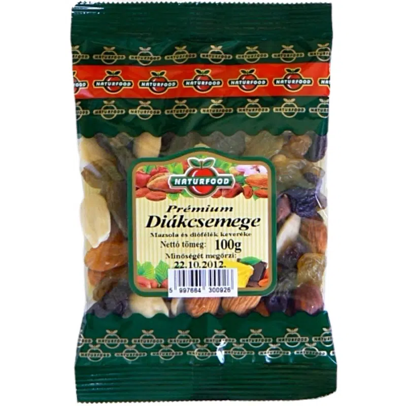 Naturfood Diákcsemege prémium - 100g
