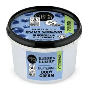 Organic Shop Kényeztető testápoló krém áfonyával és szederrel - 250ml