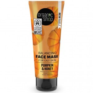 Organic Shop Kiegyensúlyozó arcmaszk tökmagolajjal és mézzel - 75ml