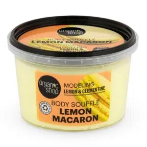 Organic Shop ''Lemon Macaron'' alakformáló testszuflé citrommal és klementinnel - 250ml
