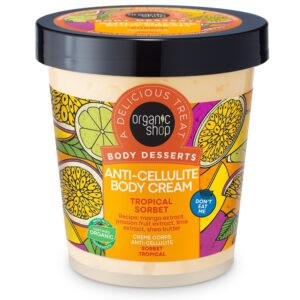 Organic Shop Testápoló krém narancsbőrre ''Trópusi sorbet'' - 450ml