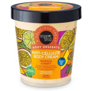 Organic Shop Testápoló krém narancsbőrre ''Trópusi sorbet'' - 450ml