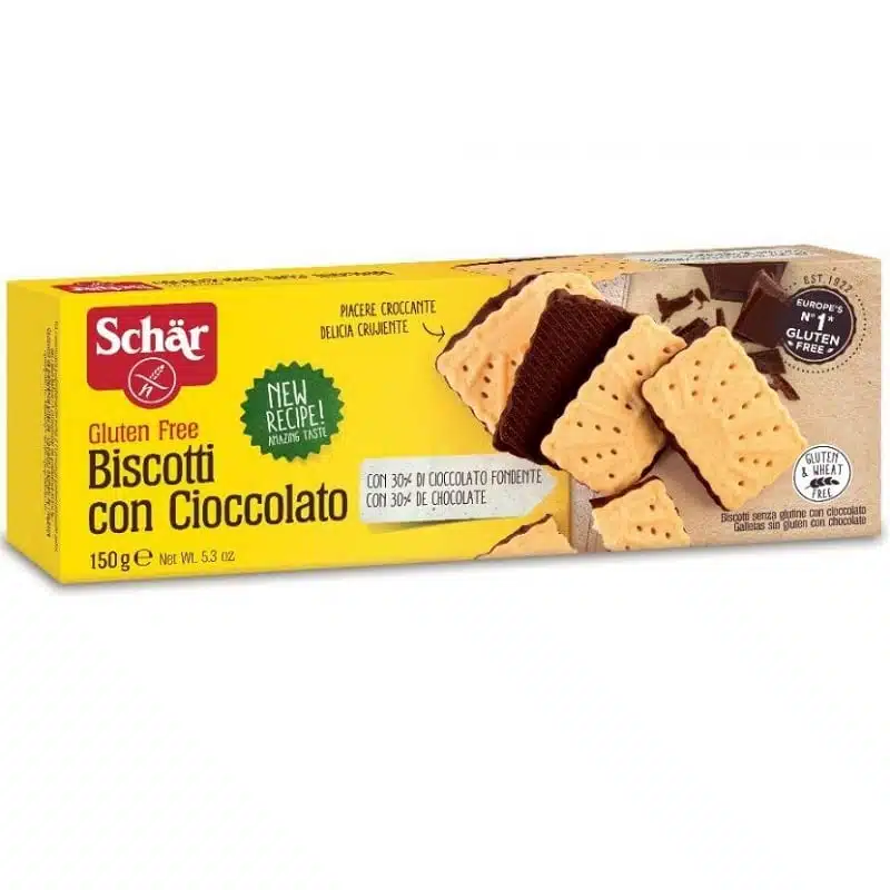Schr gluténmentes keksz csokoládés biscotti - 150g