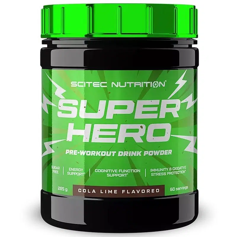 Scitec Nutrition Pro Line Superhero Pre-Wo cola-lime por - 285g