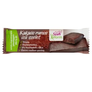 Szafi Reform Kakaós-rumos ízű szelet - 25g