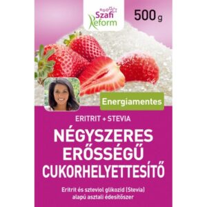 Szafi Reform Négyszeres erősségű édesítő (negyedannyi 1:4) - 500g