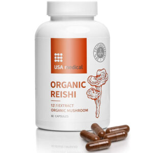 USA Medical Organic Reishi gomba kivonat kapszula - 60db