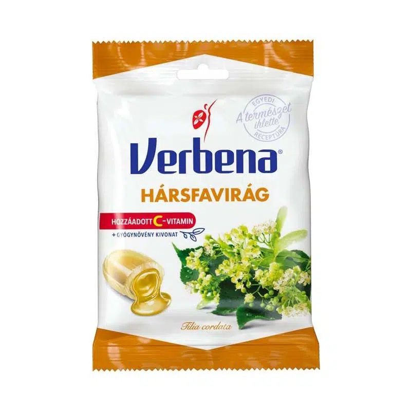 Verbena hársfavirág cukorka - 60g