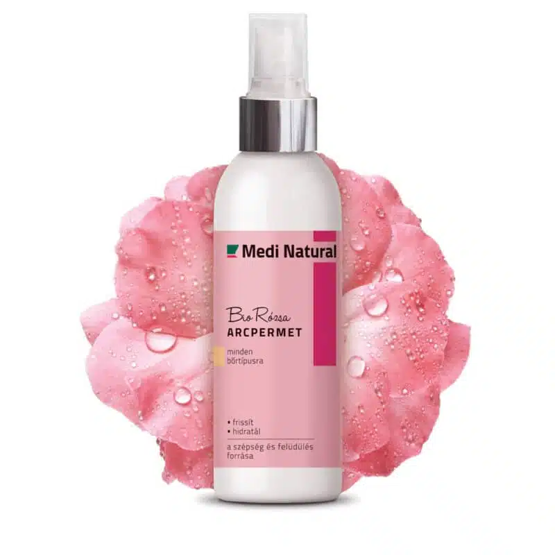 Medinatural Bio rózsa hidrolat arcpermet - 100ml