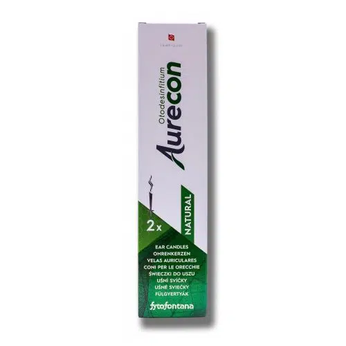 Aurecon Fülgyertya Natúr - 2db