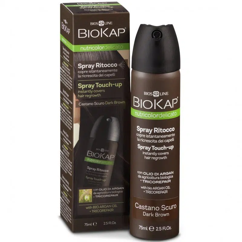 Biokap Nutricolor Hajtőszínező spray - sötétbarna - 75ml