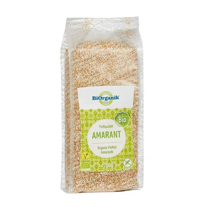 Biorganik Bio puffasztott amaránt - 200g