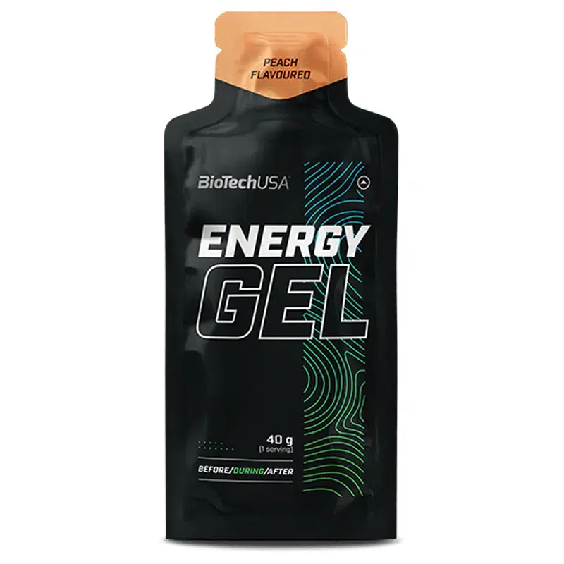 BioTech USA Energy Gel őszibarack - 40g
