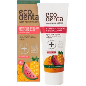 Ecodenta Minősített gyümölcsös bio gyermekfogkrém - 75ml