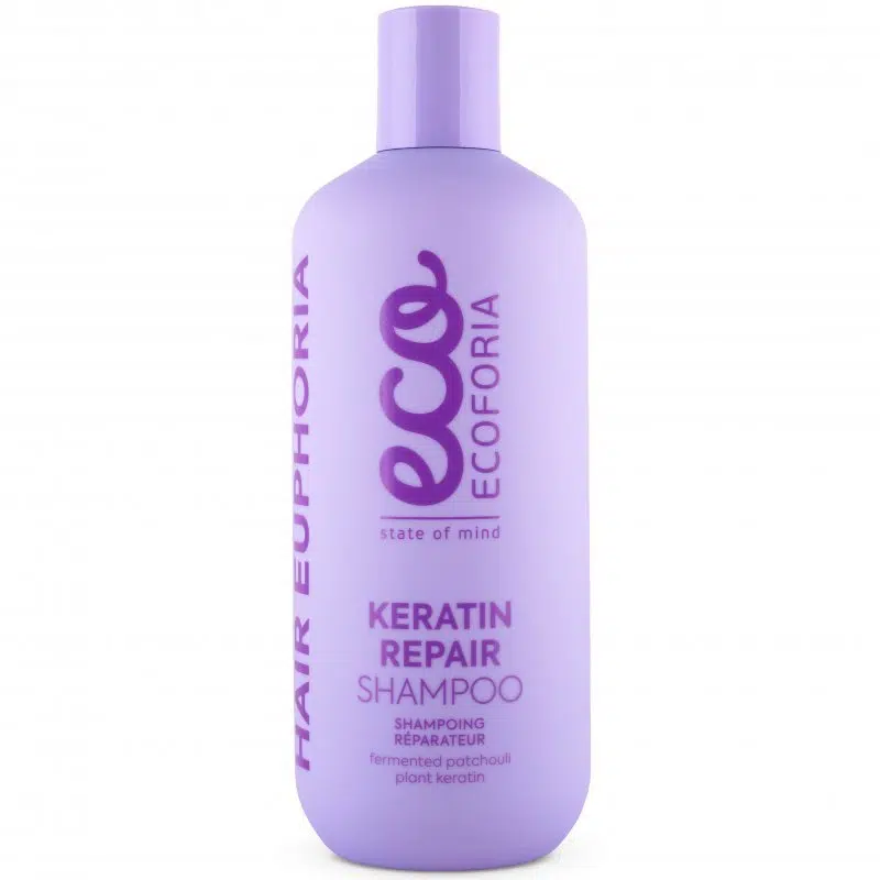 Ecoforia Keratinos helyreállító sampon - 400ml