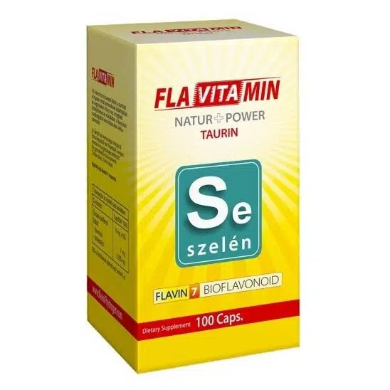 Flavitamin Nature+Power Szelén kapszula - 100 db