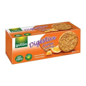 Gullón Digestiv zabpelyhes narancsos keksz - 425g