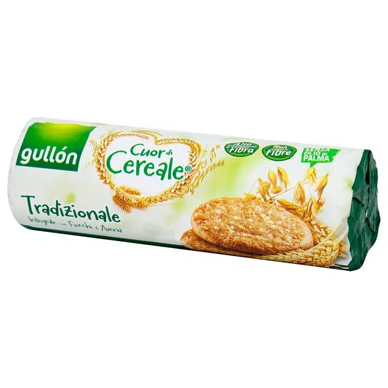 Gullón élelmi rostban gazdag keksz (zöld) - 280g