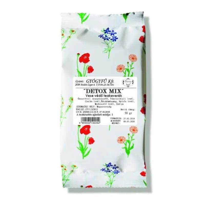 Gyógyfű detox mix teakeverék - 50g