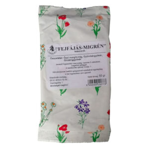 Gyógyfű fejfájás-migrén teakeverék - 50g