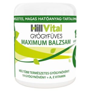 HillVital Gyógyfüves Maximum fájdalomcsillapító balzsam - 250ml