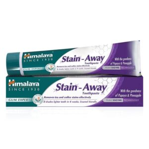 Himalaya Herbals Stain-Away gyógynövényes folteltávolító fehérítő fogkrém - 75ml