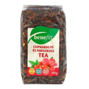 Interherb Benefitt csipkebogyó-hibiszkusz tea - 300g