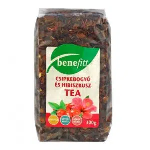 Interherb Benefitt csipkebogyó-hibiszkusz tea - 300g