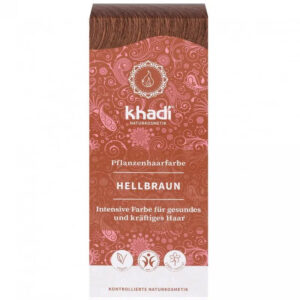 Khadi Hajfesték por - világosbarna - 100g