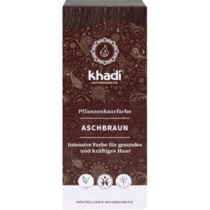 Khadi Növényi hajfesték - hamvasbarna - 100g