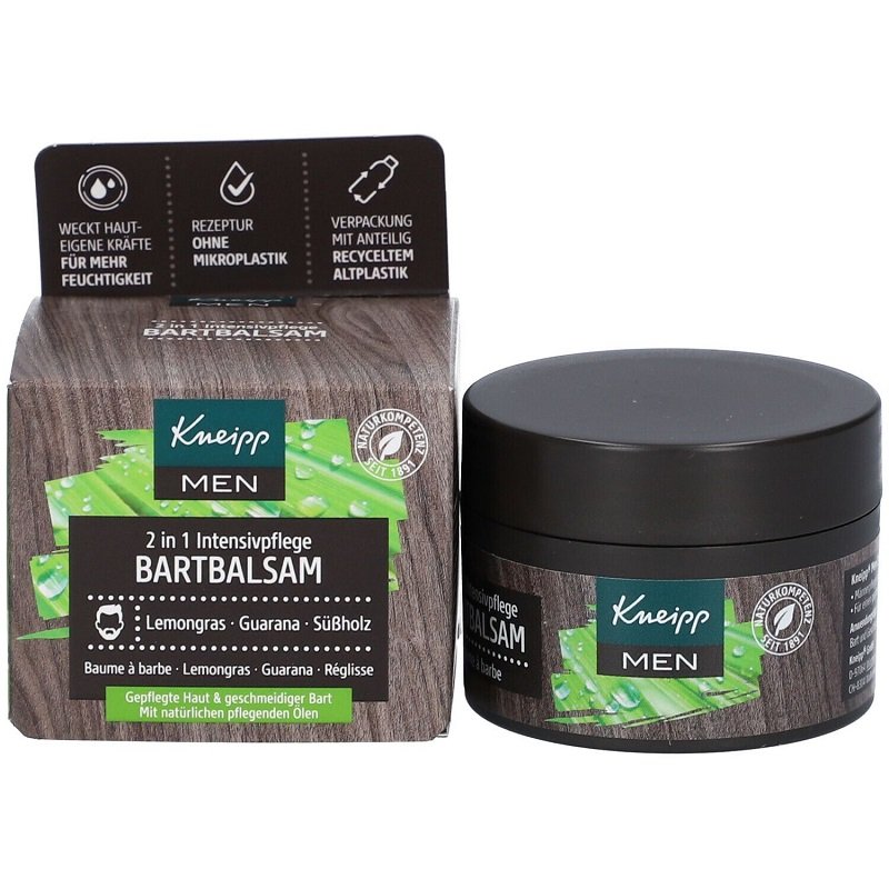 Kneipp MEN - 2in1 intenzív szakáll ápoló balzsam - 50ml