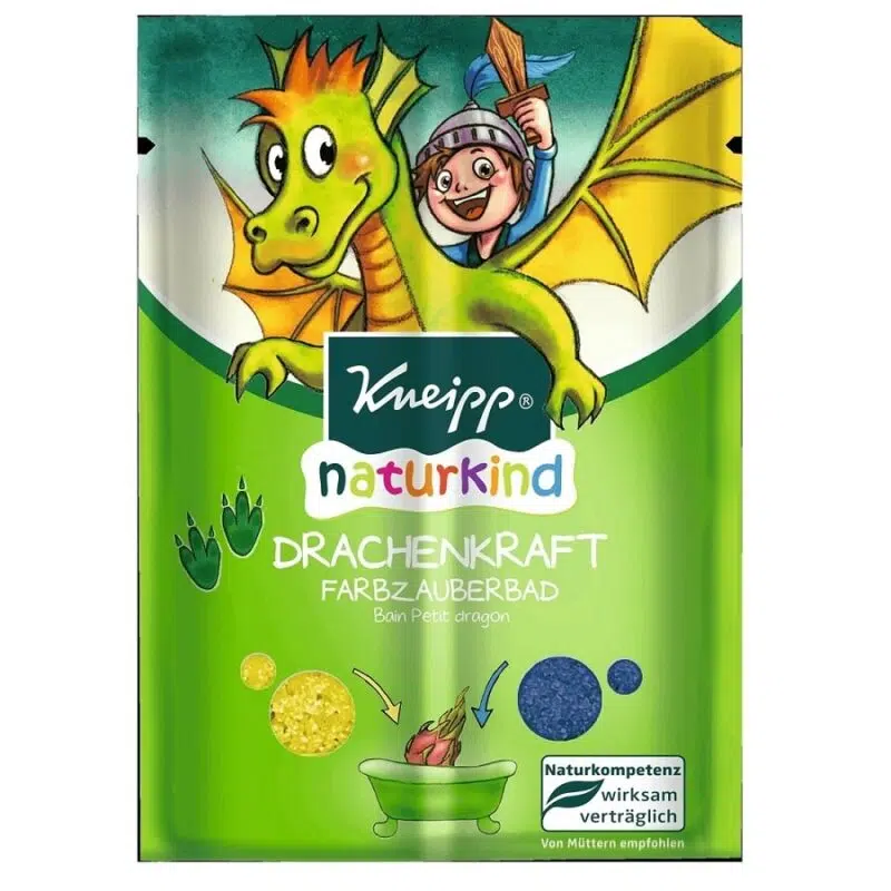 Kneipp Naturkind Sárkányharcos tusfürdő és sampon - 2x20ml