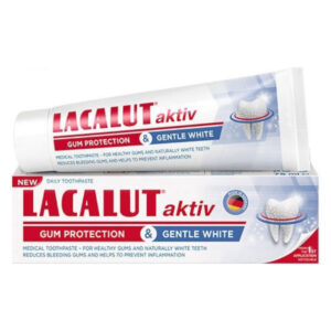 Lacalut Aktiv Gum Protection & Gentle White fogkrém - 75ml