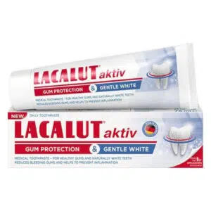 Lacalut Aktiv Gum Protection & Gentle White fogkrém - 75ml