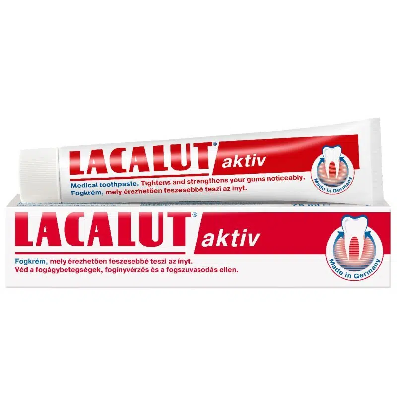 Lacalut Aktív fogkrém - 75ml